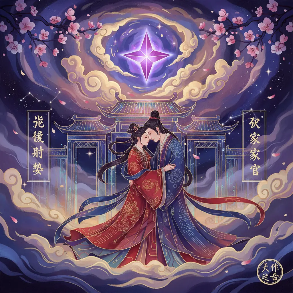 夫妻宮 - 紫微星