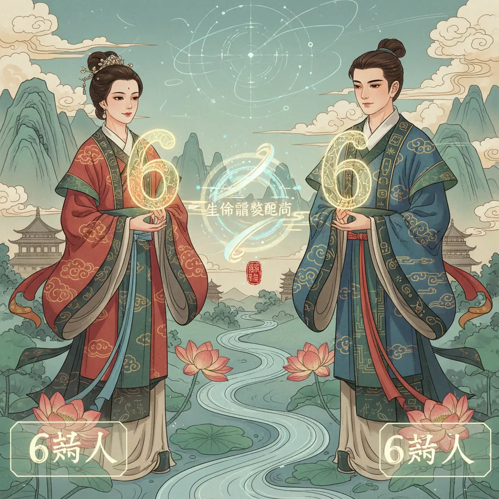 生命靈數配對 - 6號人