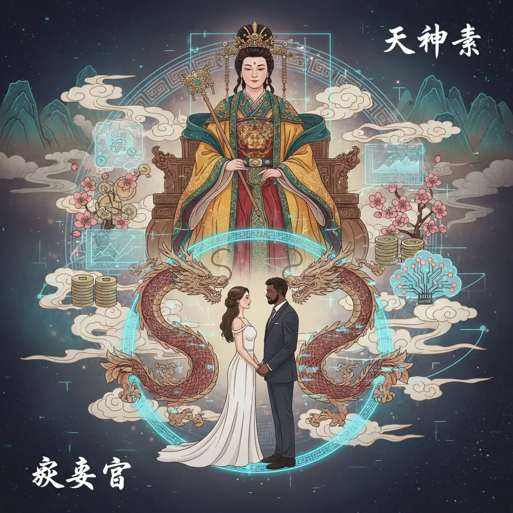 夫妻宮 - 天府星