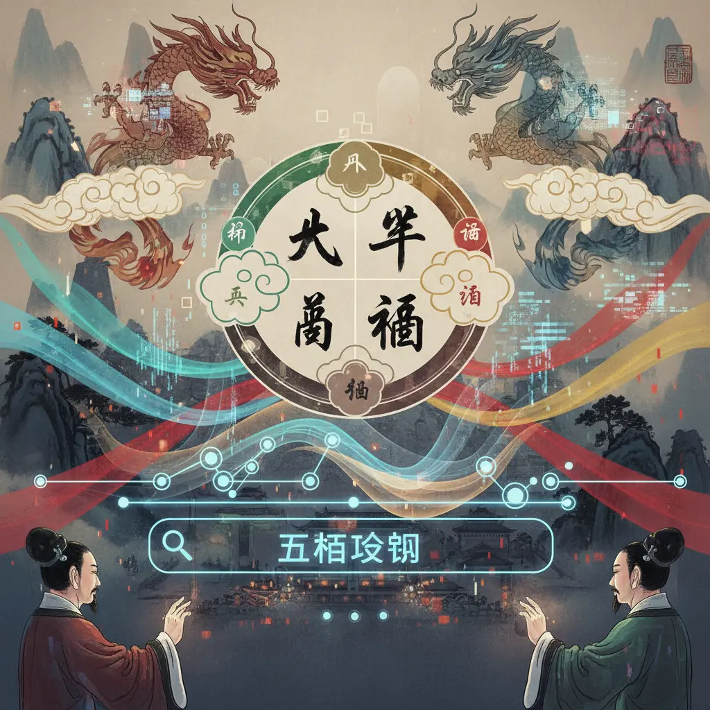 五行查詢 - 八字命造