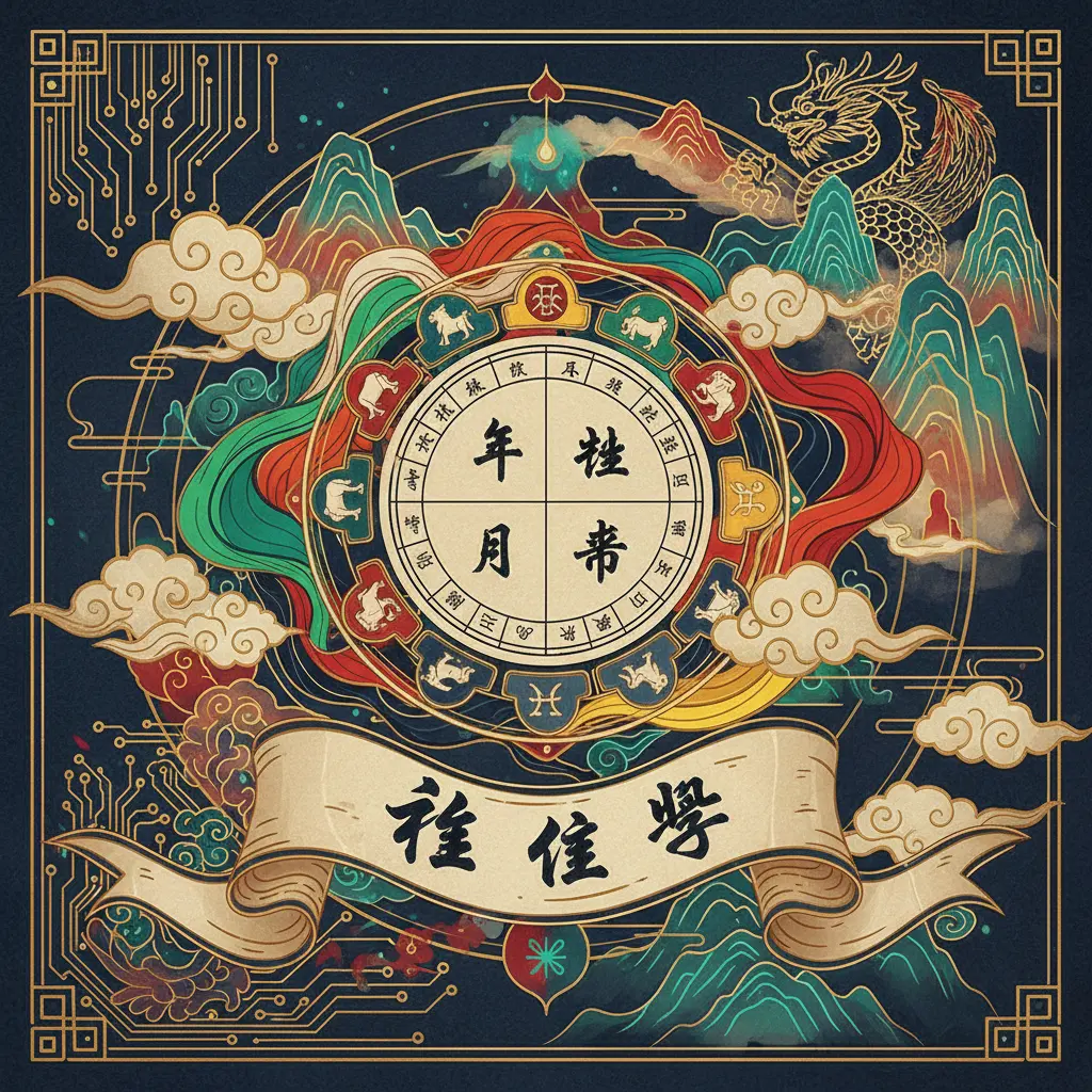 姓名學 - 八字命盤